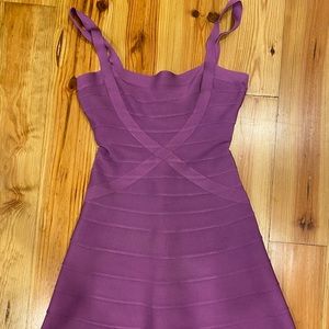 Herve Leger size medium purple
